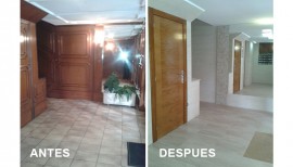 Reforma de portal en Leopoldo Alas