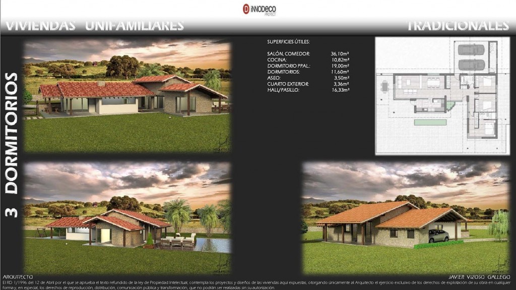 Vivienda Unifamiliar 3 Dormitorios Tradicional