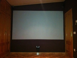 Sala de cine en casa