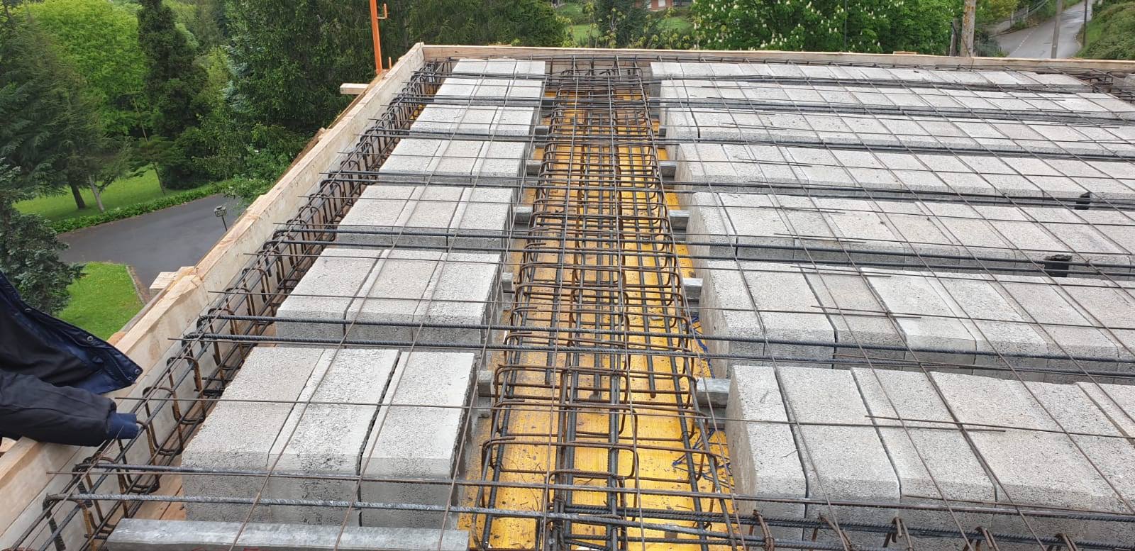 TERMINACIÓN DE HORMIGONADO DE ESTRUCTURA DE LA CUBIERTA. - Reformas de